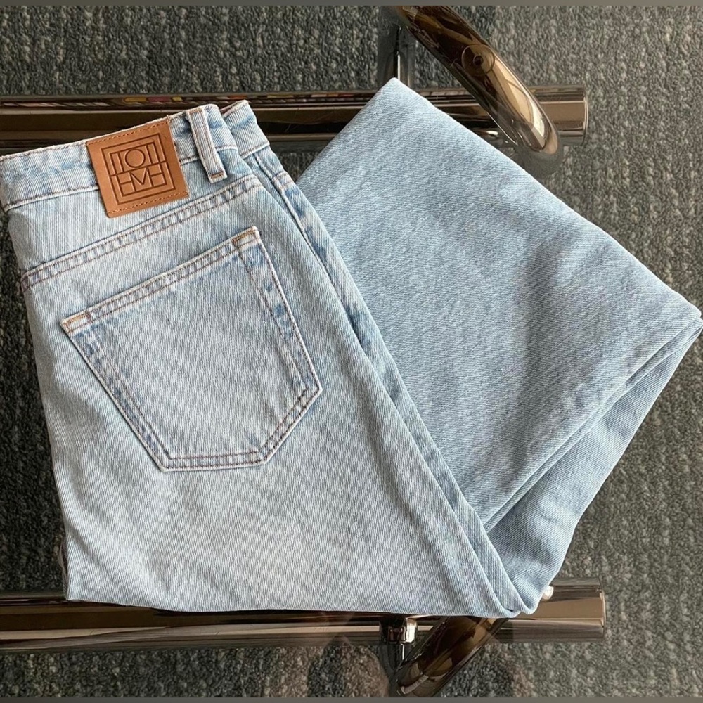 Toteme wide leg jeans